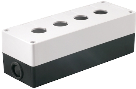 TDM ELECTRIC SQ0705-0004 Корпус КП104 для кнопок 4места белый TDM